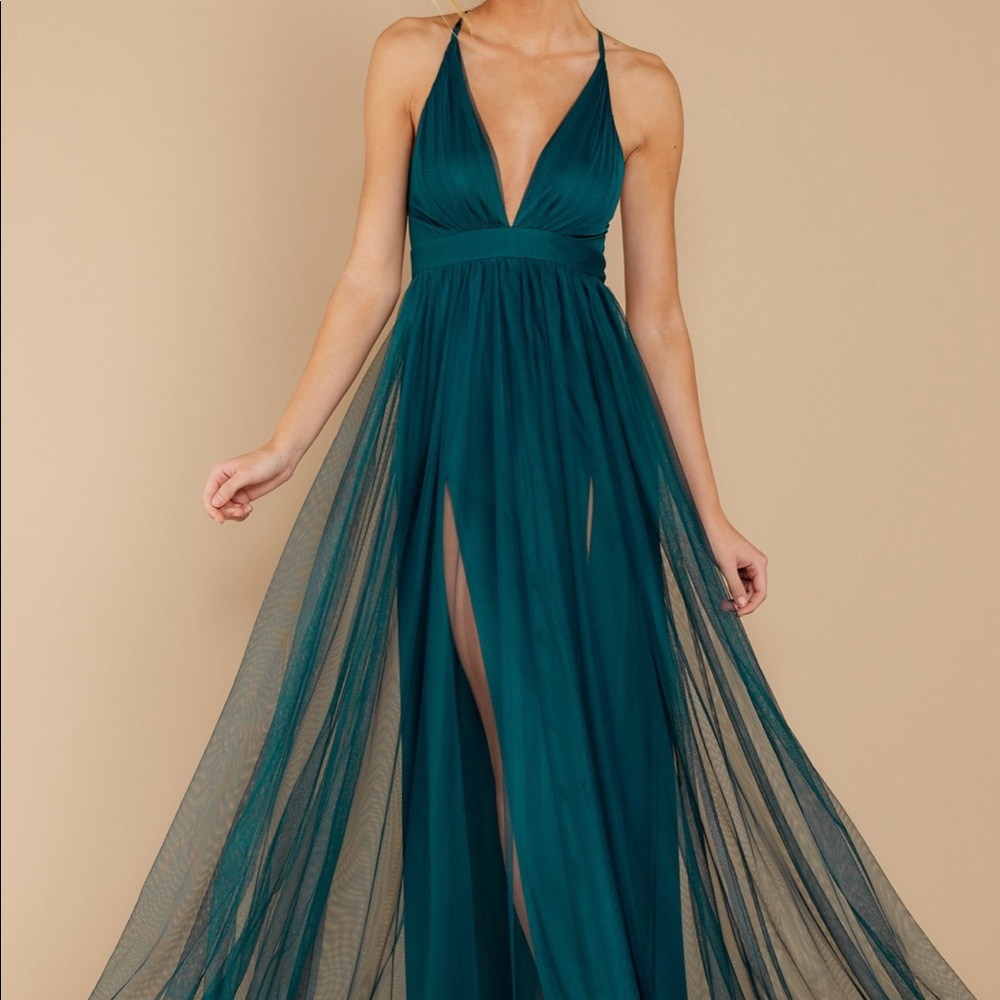 “Matters of the Heart” Tulle Maxi